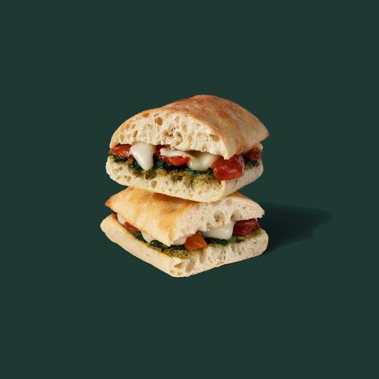 Order Tomato & Mozzarella on Focaccia food online from Starbucks store, Latham on bringmethat.com