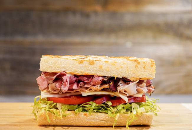 Order Pastrami and Turkey Sandwich  food online from Sourdough & Co. store, West Sacramento on bringmethat.com