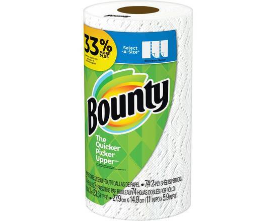 Order Bounty Paper Towel (1 Roll) food online from Fresko Market store, Miami on bringmethat.com