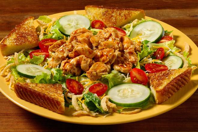 Order BBQ CHICKEN SALAD food online from Shane's Rib Shack store, Marrero on bringmethat.com