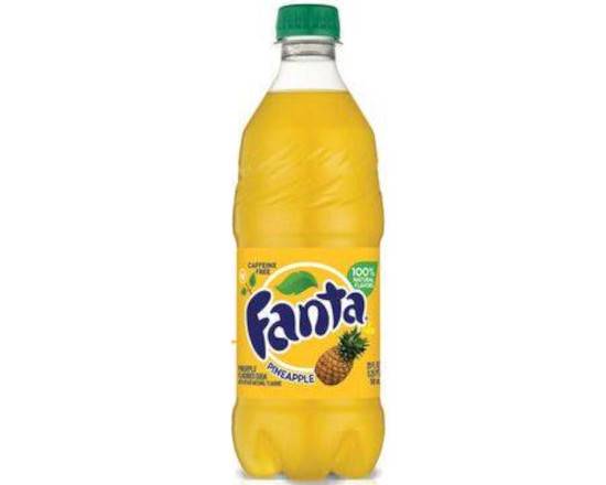 Order Fanta Pineapple (20 oz) food online from Shell store, Tampa on bringmethat.com