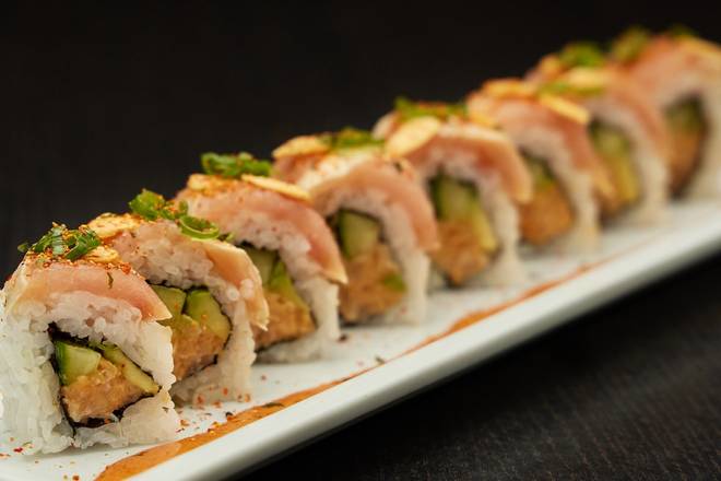 Order HOT NIGHT ROLL food online from RA Sushi Bar store, Las Vegas on bringmethat.com
