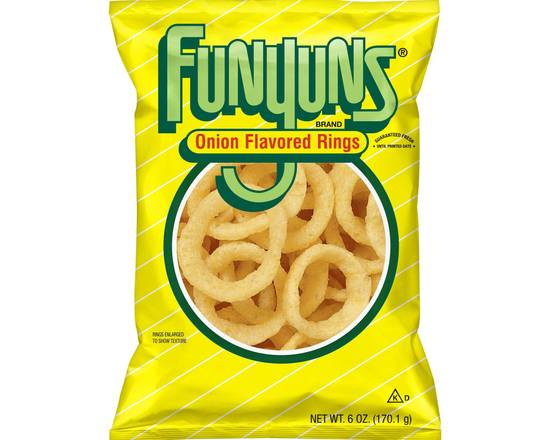 Order Funyuns Onion Flavored Rings 6 oz food online from Trumbull Super Stop store, Trumbull on bringmethat.com