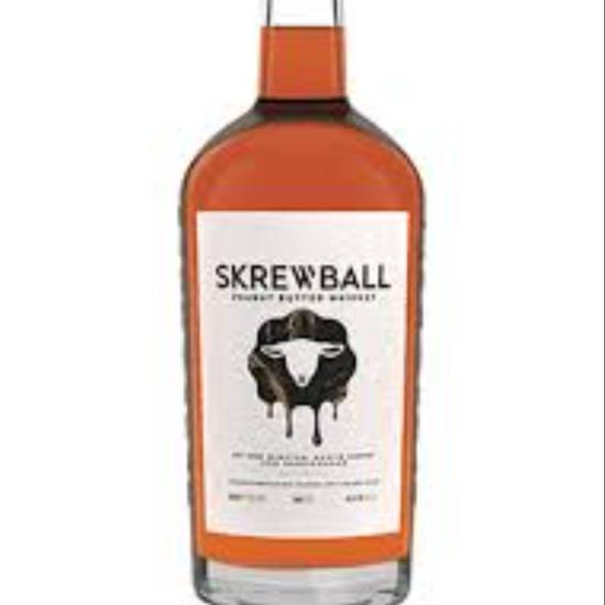 Order Skrewball Peanut Butter Whiskey 750ml 35% ABV  food online from Princess Liquors store, Port Saint Lucie on bringmethat.com