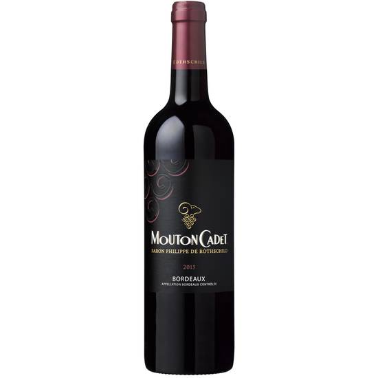 Mouton Cadet rouge 13°5 75 cl