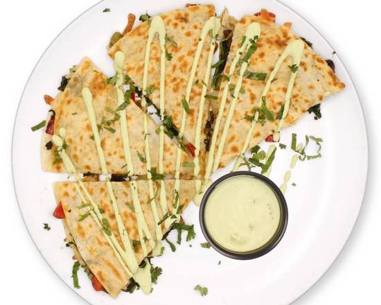 Order Garden Quesadilla food online from Dahlia Ormond Beach store, Ormond Beach on bringmethat.com